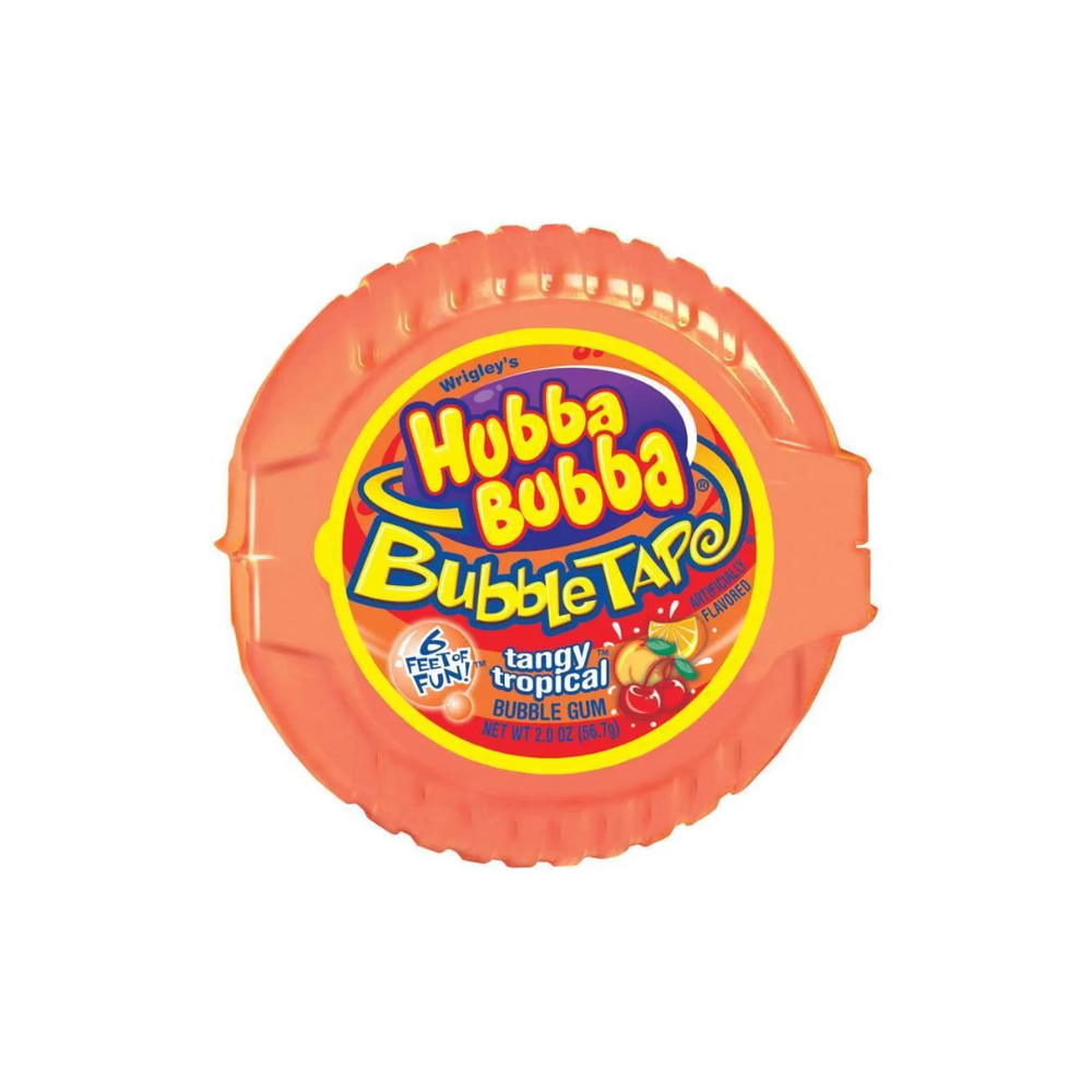 Hubba Bubba - Gum Tape Tangy Tropical 2 Oz (12/Carton)