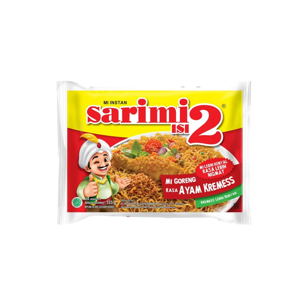 Sarimi - Goreng Ayam Kremes Dua 125Gr (24/Carton)