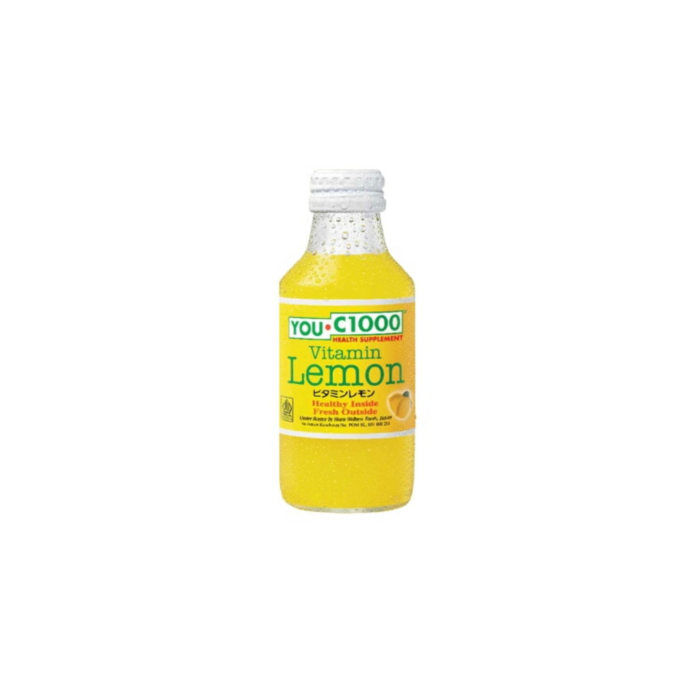 You C1000 Health Drink Vitamin Lemon Btl 140Ml (30/Carton)