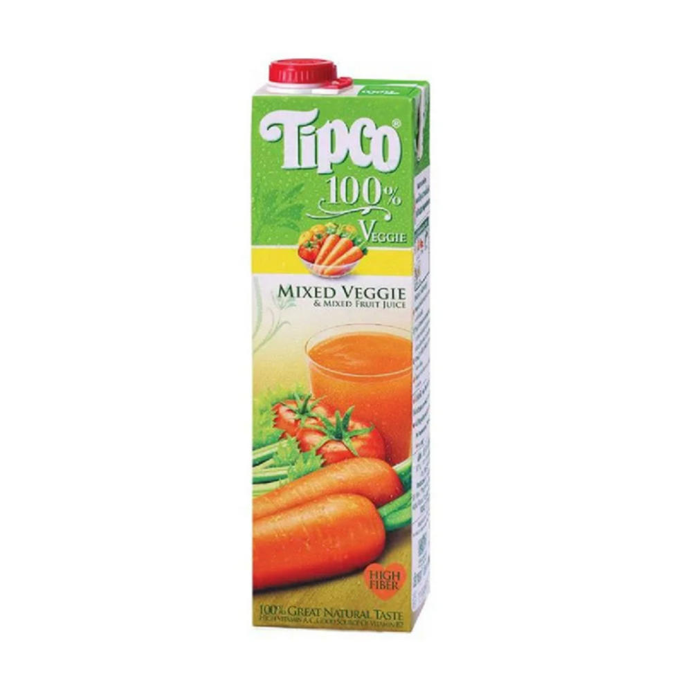 Tipco - Mixed Veggie and Mixed Fruit 1000Ml (12/Carton)