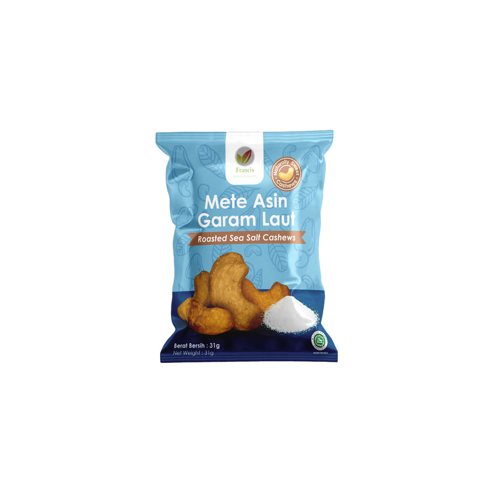 Francis Organic - Roasted Sea Salt Cashew 31Gr (32/Carton)
