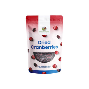 Francis Organic - Dried Cranbarries 75Gr (12/Carton)