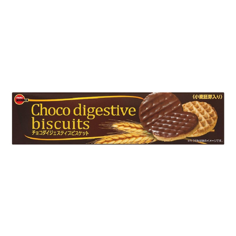 Bourbon - Choco Digestive Biscuits 98,6Gr (48/Carton)