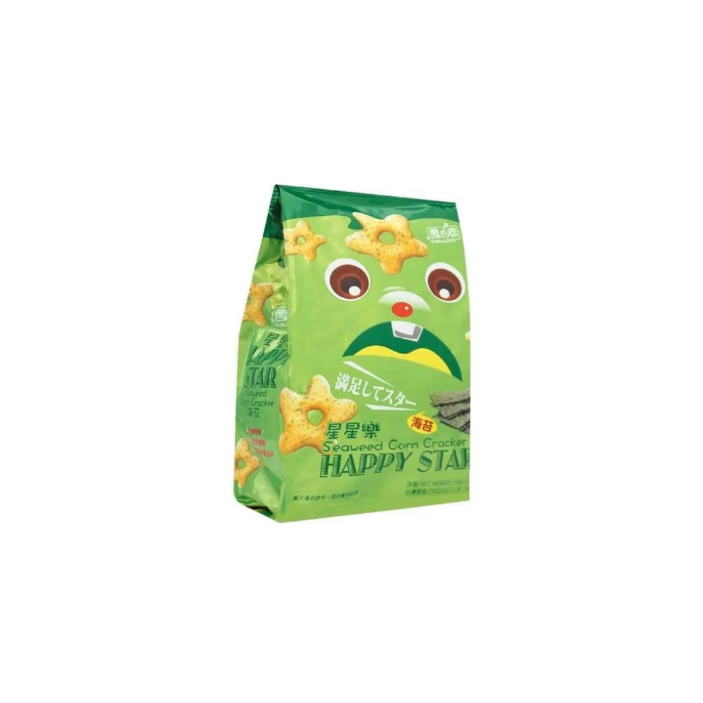 Happy Star - Seaweed Corn Crackers 55Gr (12/Carton)