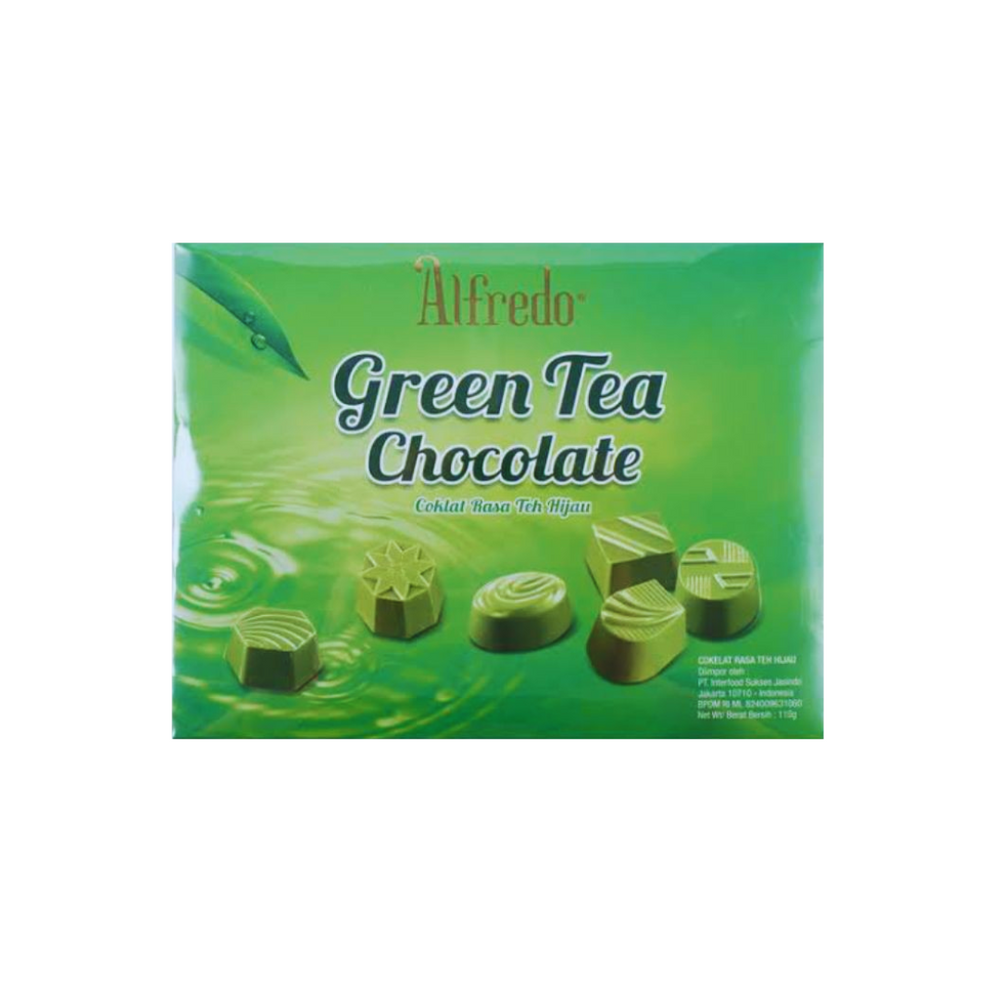 Alfredo - Green Tea Chocolate 110Gr (30/Carton)