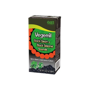 Dr Chungs - Black Bean & Black Sesame Soymilks Vegemil 190Ml (64/Carton)