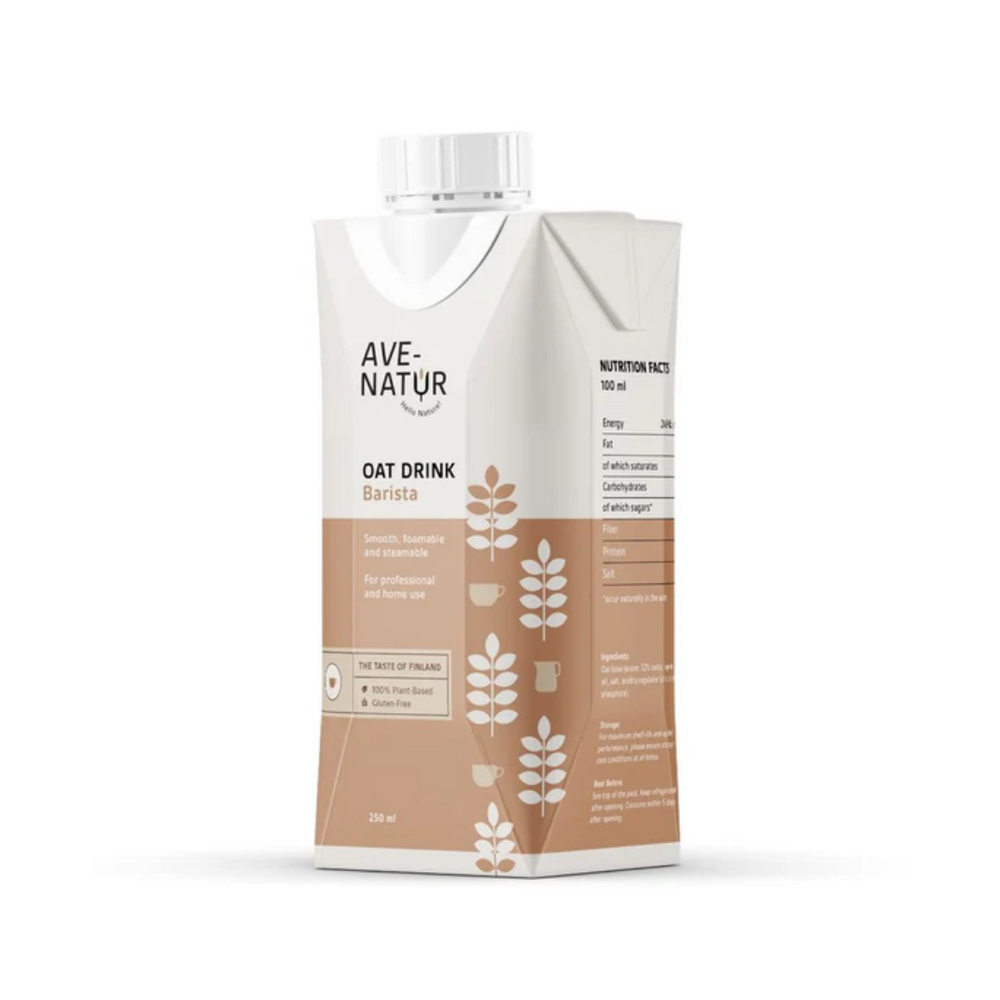 Ave-Natur - Oat Drink Barista 250Ml (10/Carton)