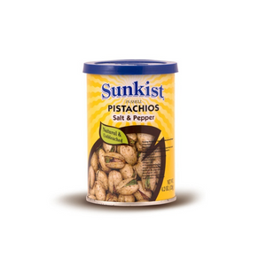 Sunkist - Salt & Pepper Pistachios 120Gr (12/Carton)