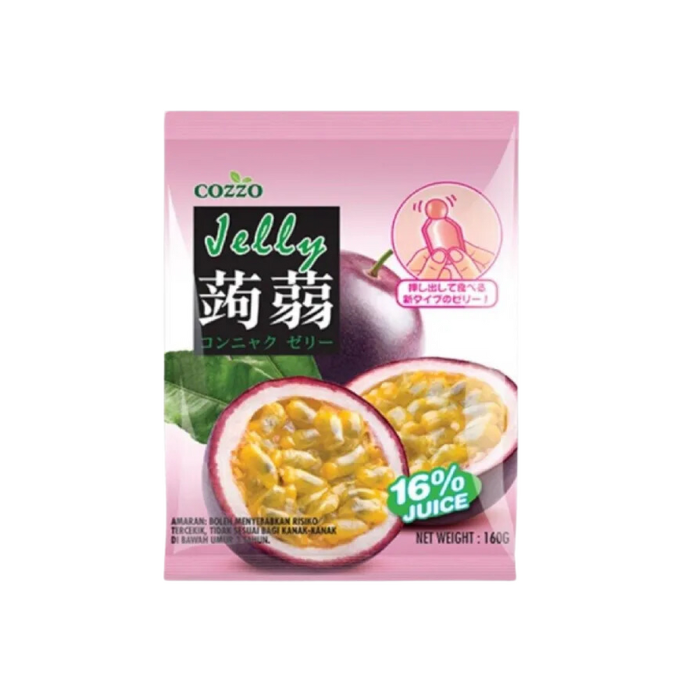 
            
                Load image into Gallery viewer, Cozzo Konnyaku Jelly Passion Fruit 160Gr (24/Carton)
            
        