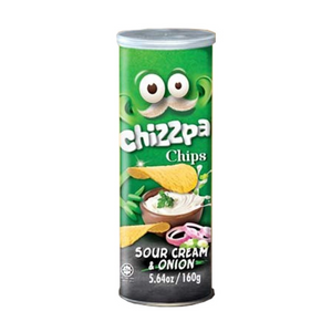 Chizzpa - Chips Sour Cream & Onion 110Gr (24/Carton)