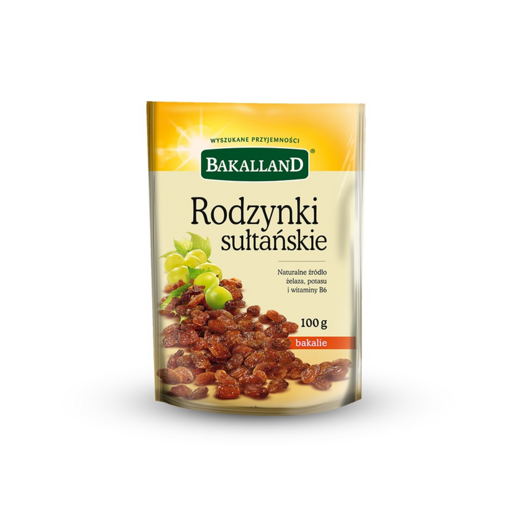 Bakalland - Sultana Raisin 100Gr (16/Carton)