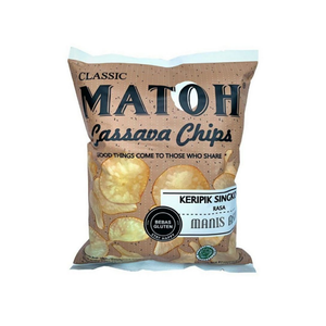 Matoh - Keripik Singkong Rasa Manis Asin 75Gr (32/Carton)