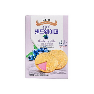 Daejo - Biscuit Rasa Blueberry (Blueberry Of The Sand Water) 80Gr (15/carton)