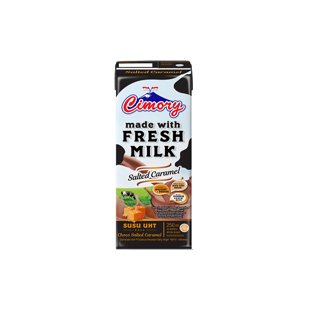 Cimory - UHT Milk Salted Caramel 250Ml (40/Carton)