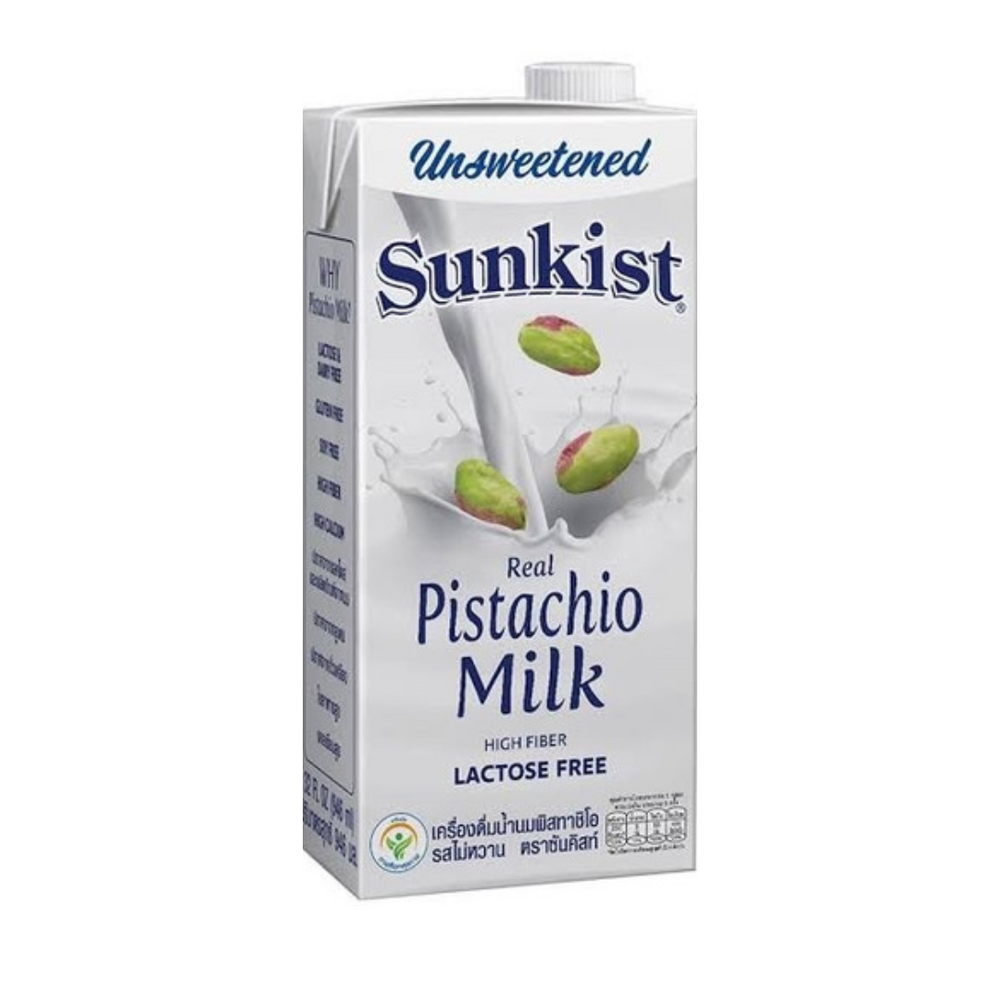 Sunkist Pistachio Milk Unsweetened 946Ml (12/Carton)