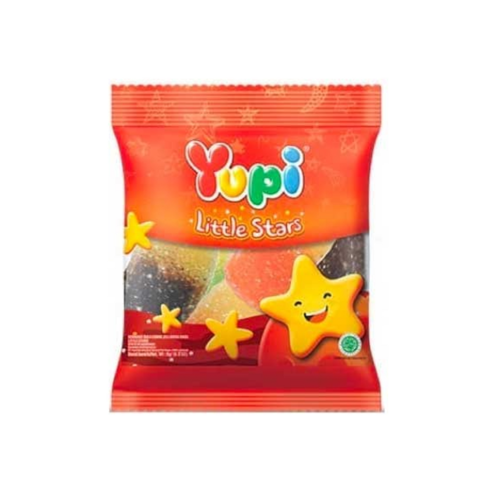 Yupi - Candy Gummy Little Stars Box 24X7Gr (12/Carton)