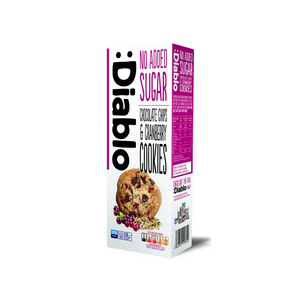Diablo - Cookies Chocolate Chips & Cranberry 135Gr (12/Carton)