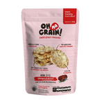 Oh Ma Grain! - Popped Rice Crackers Roast Beef 50Gr (24/Carton)