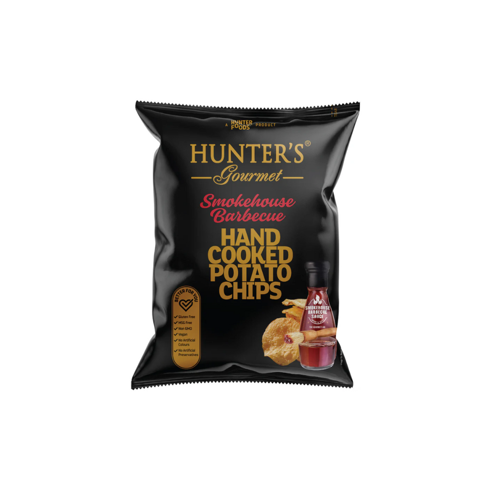 Hunter's - Smokehouse Berbecue Bag 125Gr (12/carton)