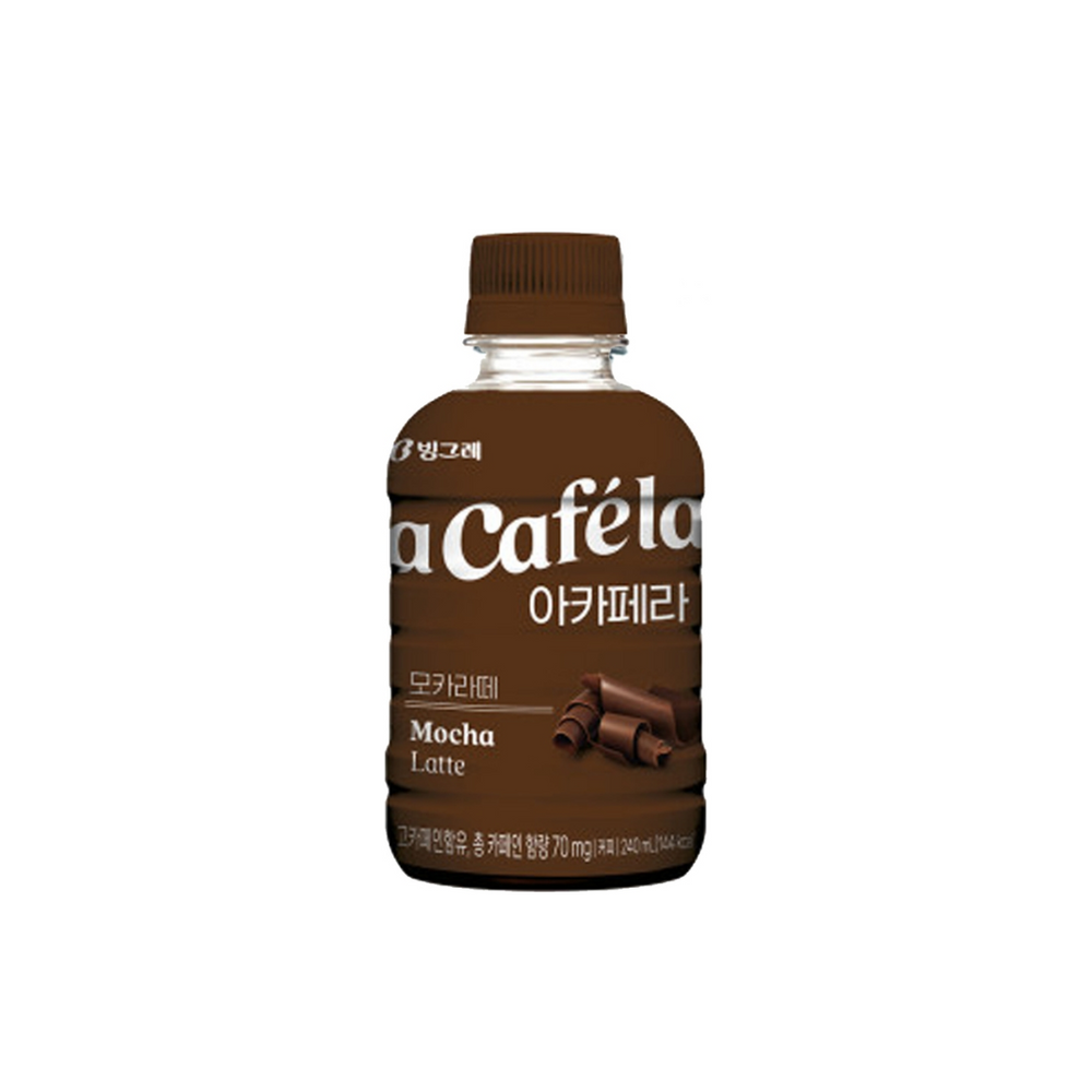 Acafela - Mocha Latte 240Ml (20/Carton)