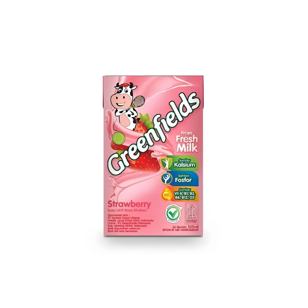 Greenfield - UHT Strawberry 105Ml (40/Carton)