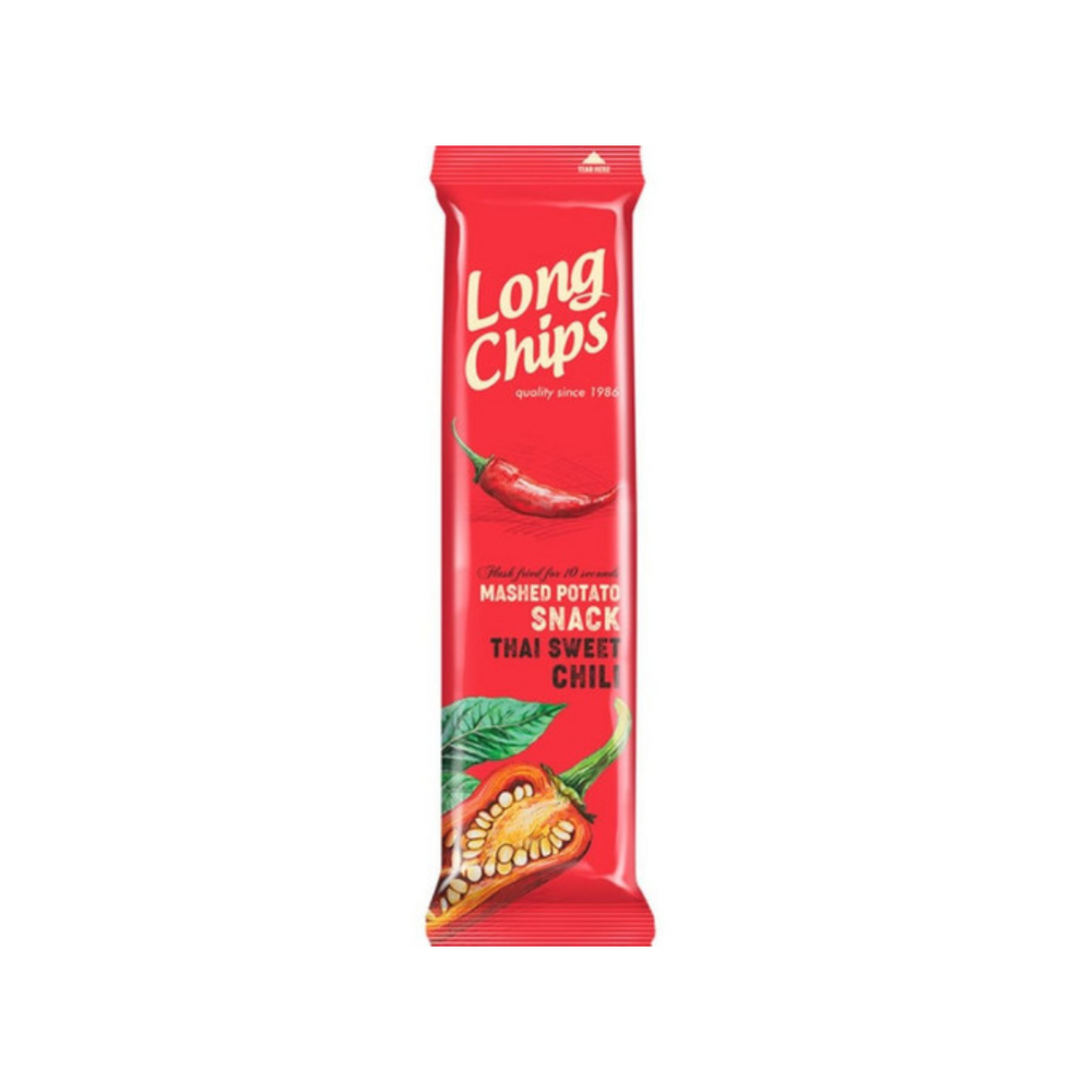 Long Chips - Potato Snack Thai Sweet Chili 75Gr (20/carton)