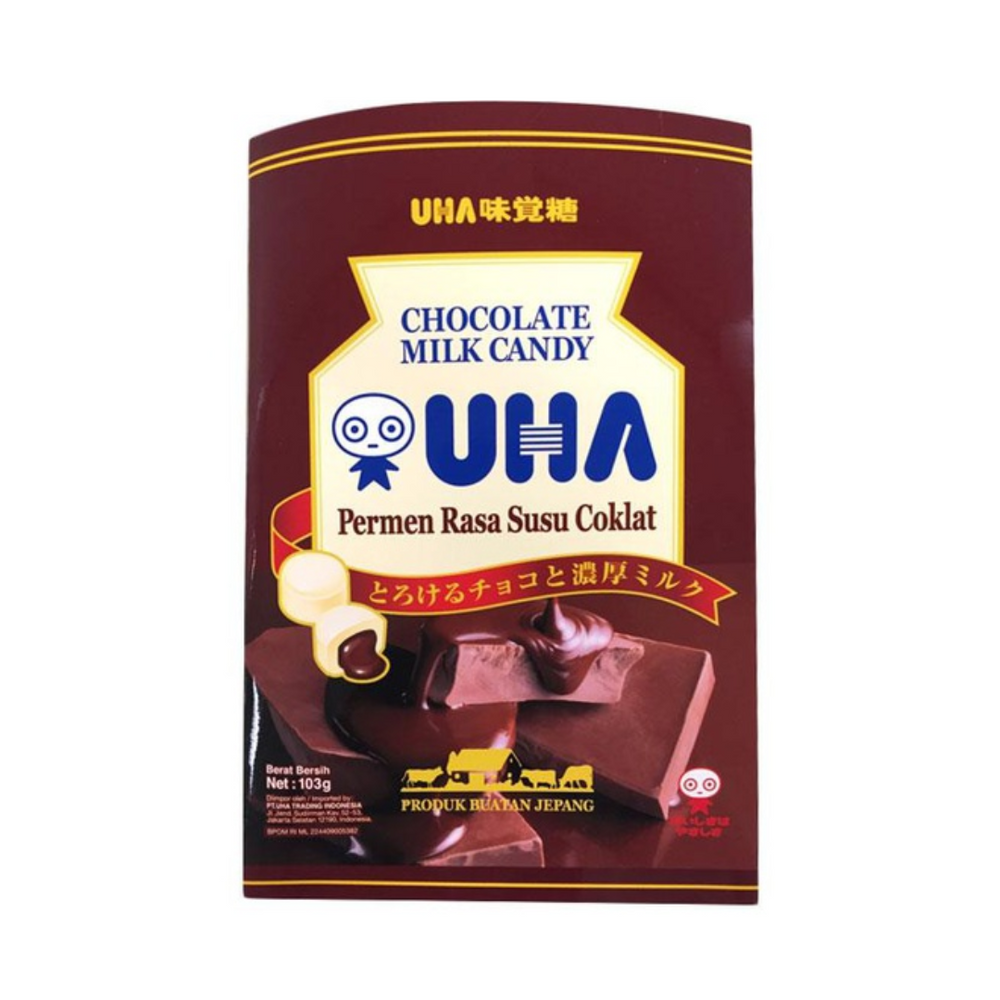 UHA - Candy Chocolate Milk 103Gr (24/Carton)