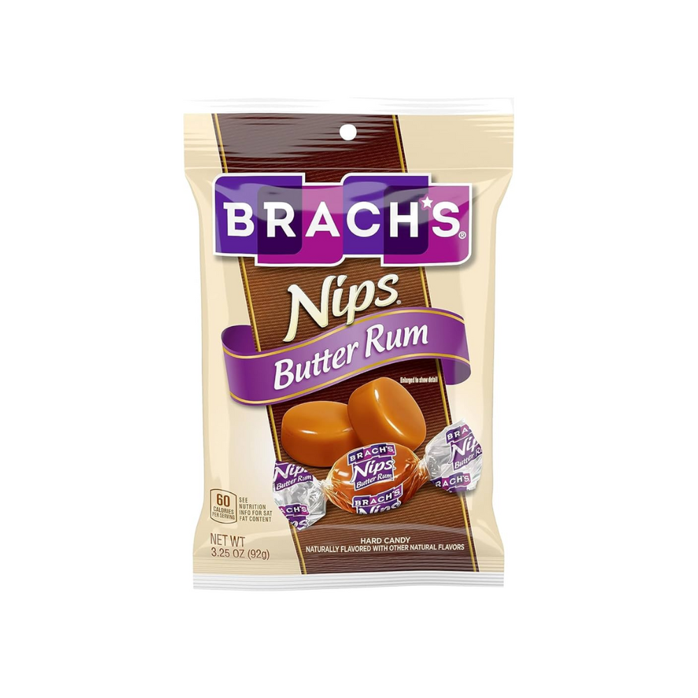 Nips - Butter Rum 3.25Oz (12/Carton)