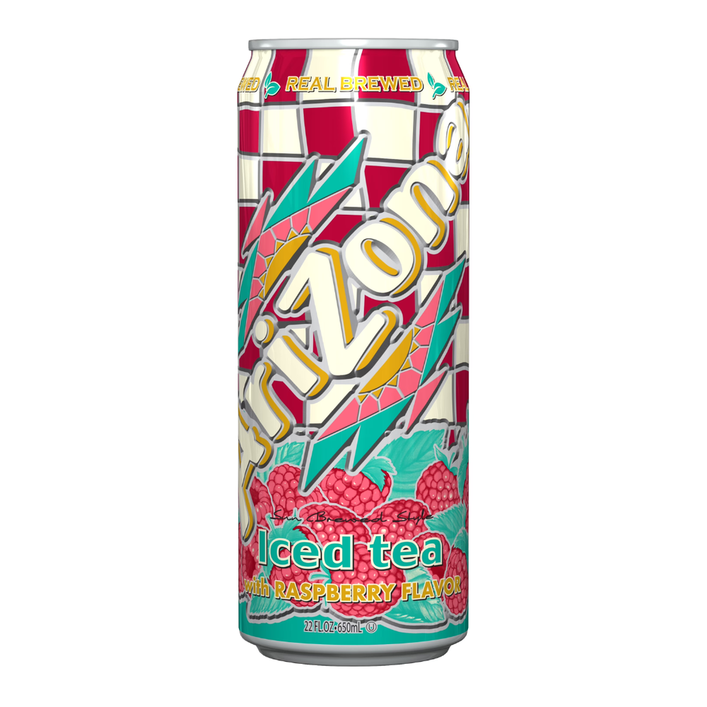 Arizona - Iced Tea with Raspberry 22 fl oz (24/Carton) – Tasty Snack ...