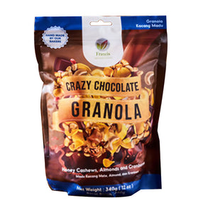 Francis Organic - Crazy Chocolate Granola 340Gr (12/Carton)