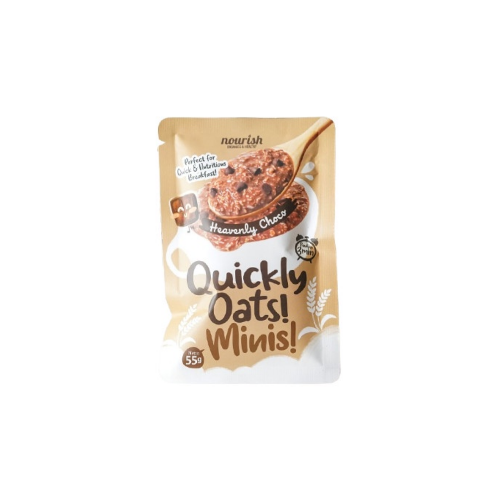 Nourish - Quickly Oats! Minis! Heavenly Choco 55Gr (24/Carton)