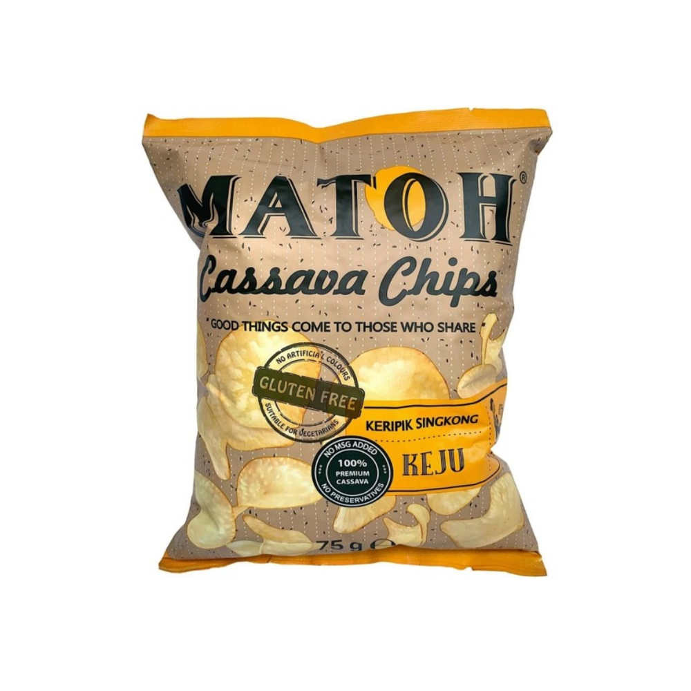Matoh - Keripik Singkong Rasa Keju 75Gr (32/Carton)