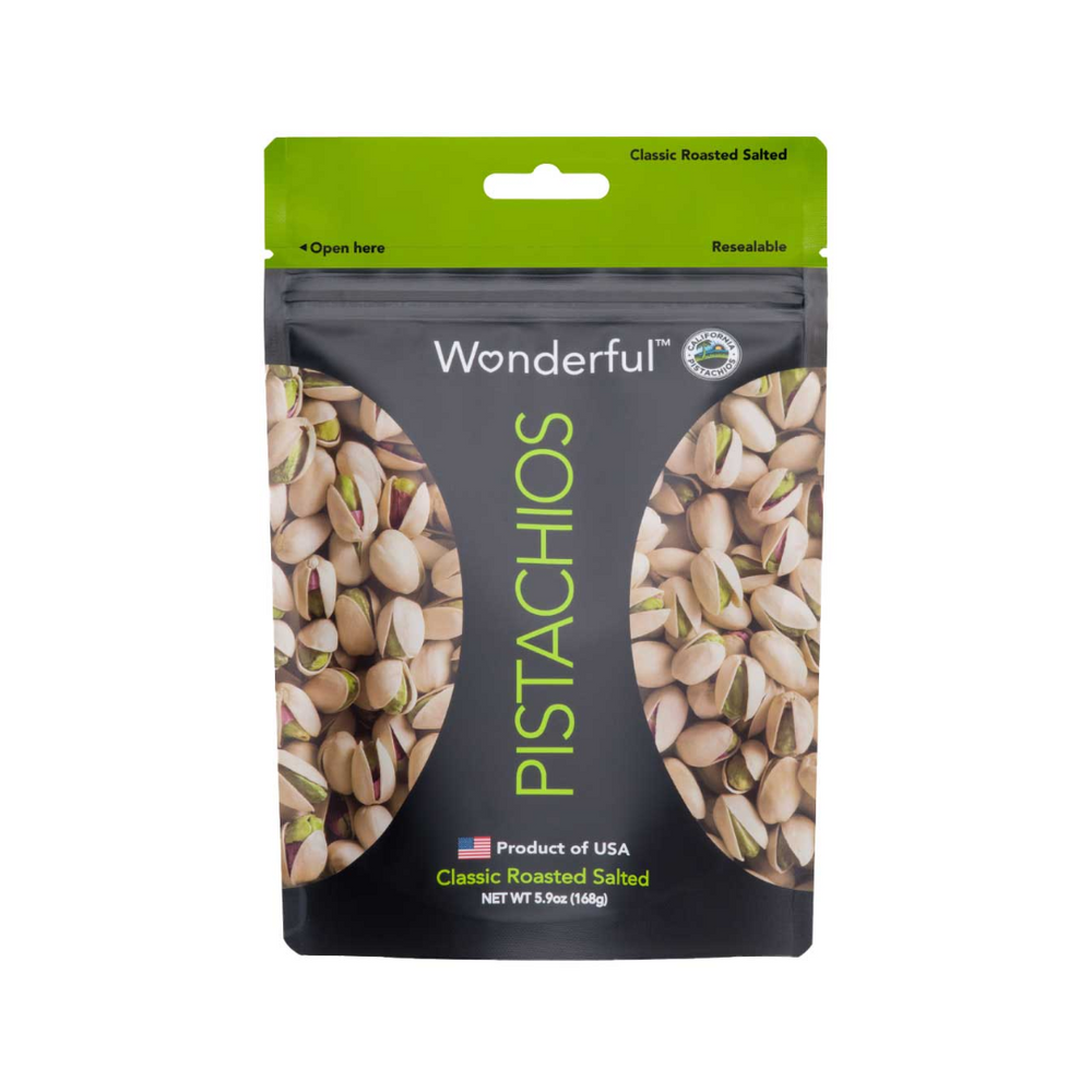 Wonderful - Classic Roasted Salted Pistachios 168Gr (24/Carton)