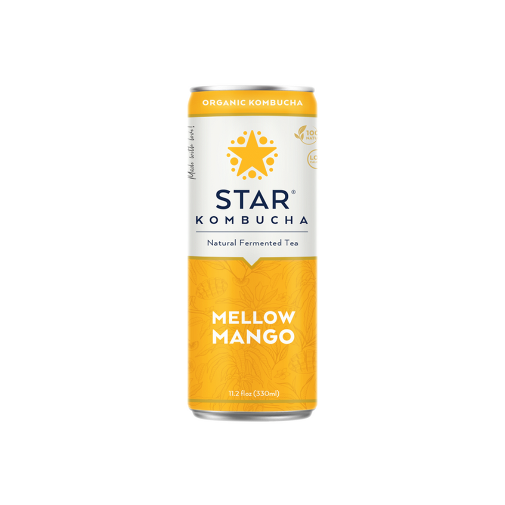 Star Kombucha Melow Mango 250Ml (12/Carton)