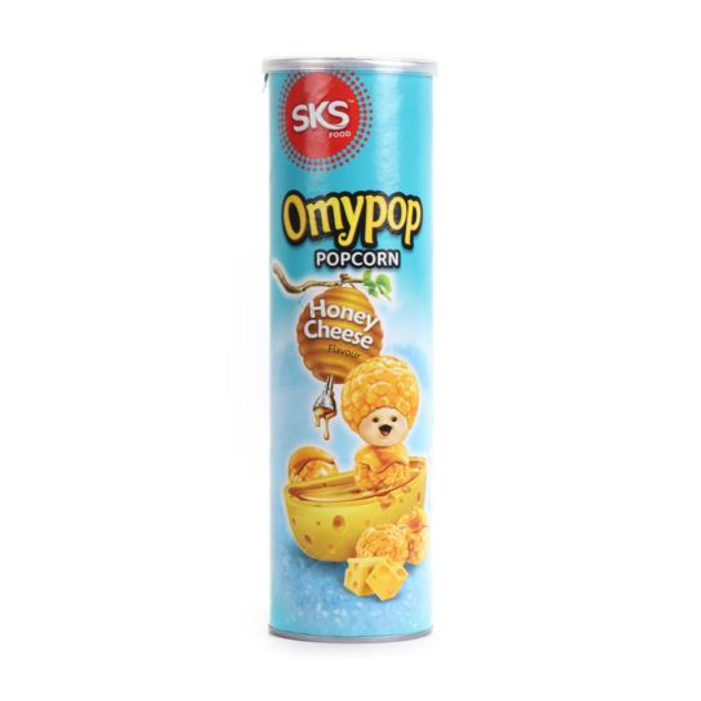 Omypop - Popcorn Honey Cheese 85Gr (24/Carton)