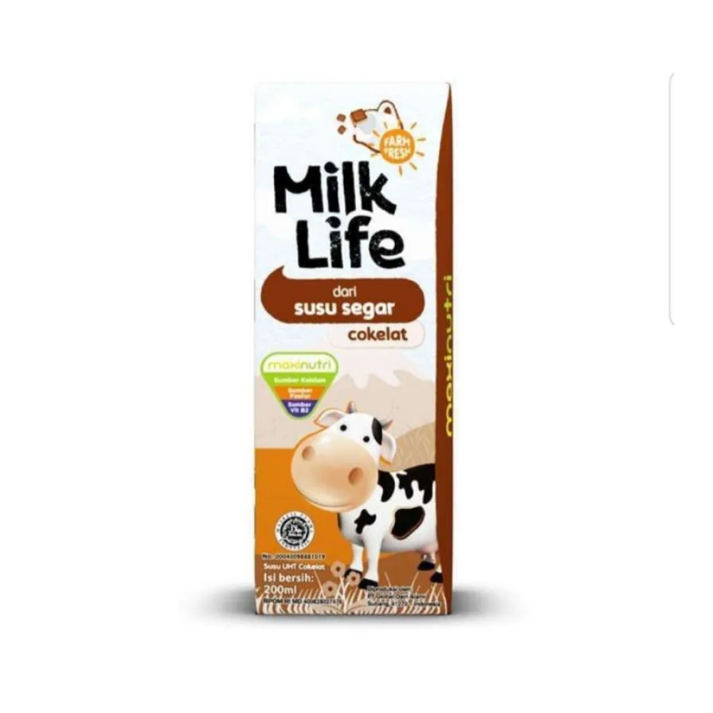 Milklife - UHT Choco Teens 200Ml (24/Carton)