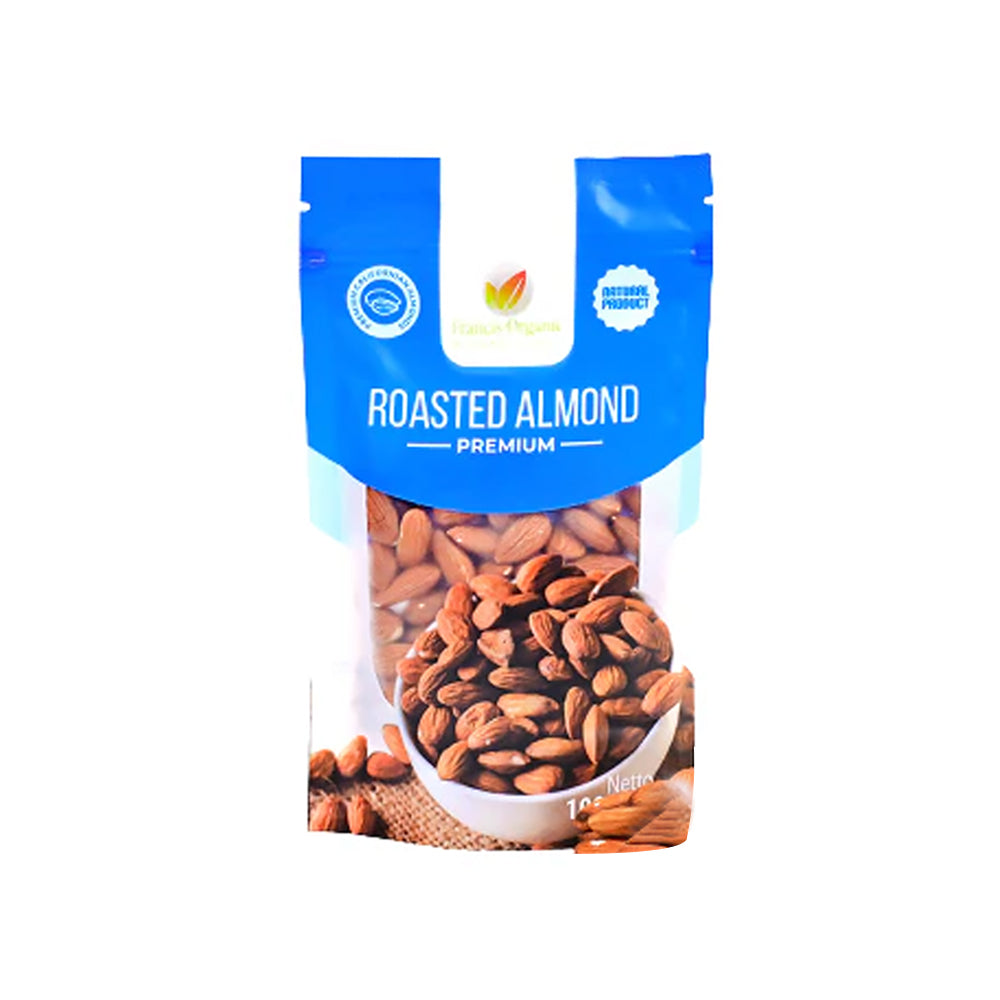 Francis Organic - Roasted Almonds 100Gr (30/Carton)