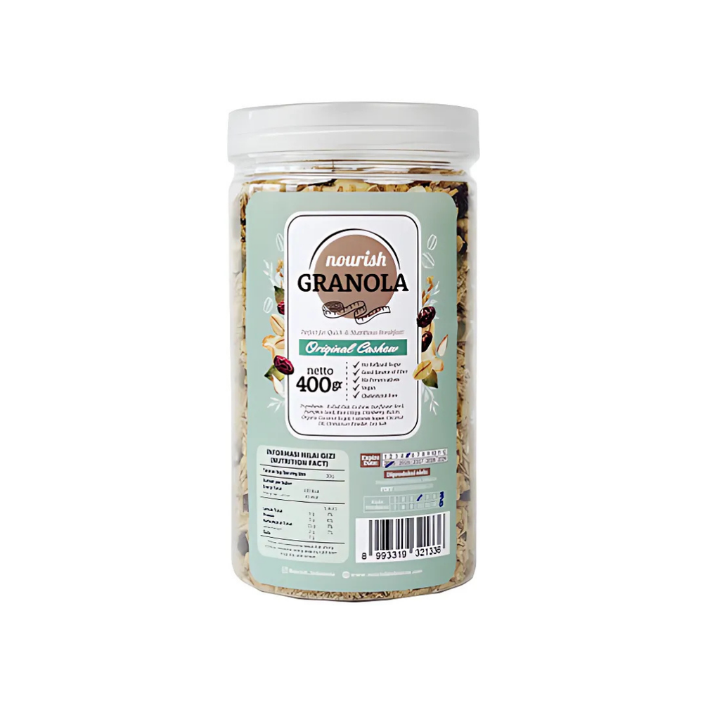 Nourish - Granola Original Cashew (mede) 400Gr (24/Carton)