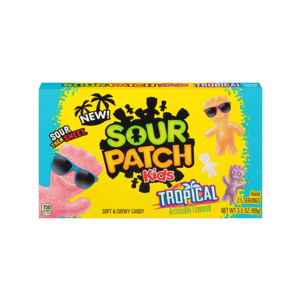 Sour Patch Kids Tropical 3.5 Oz (12/Carton)