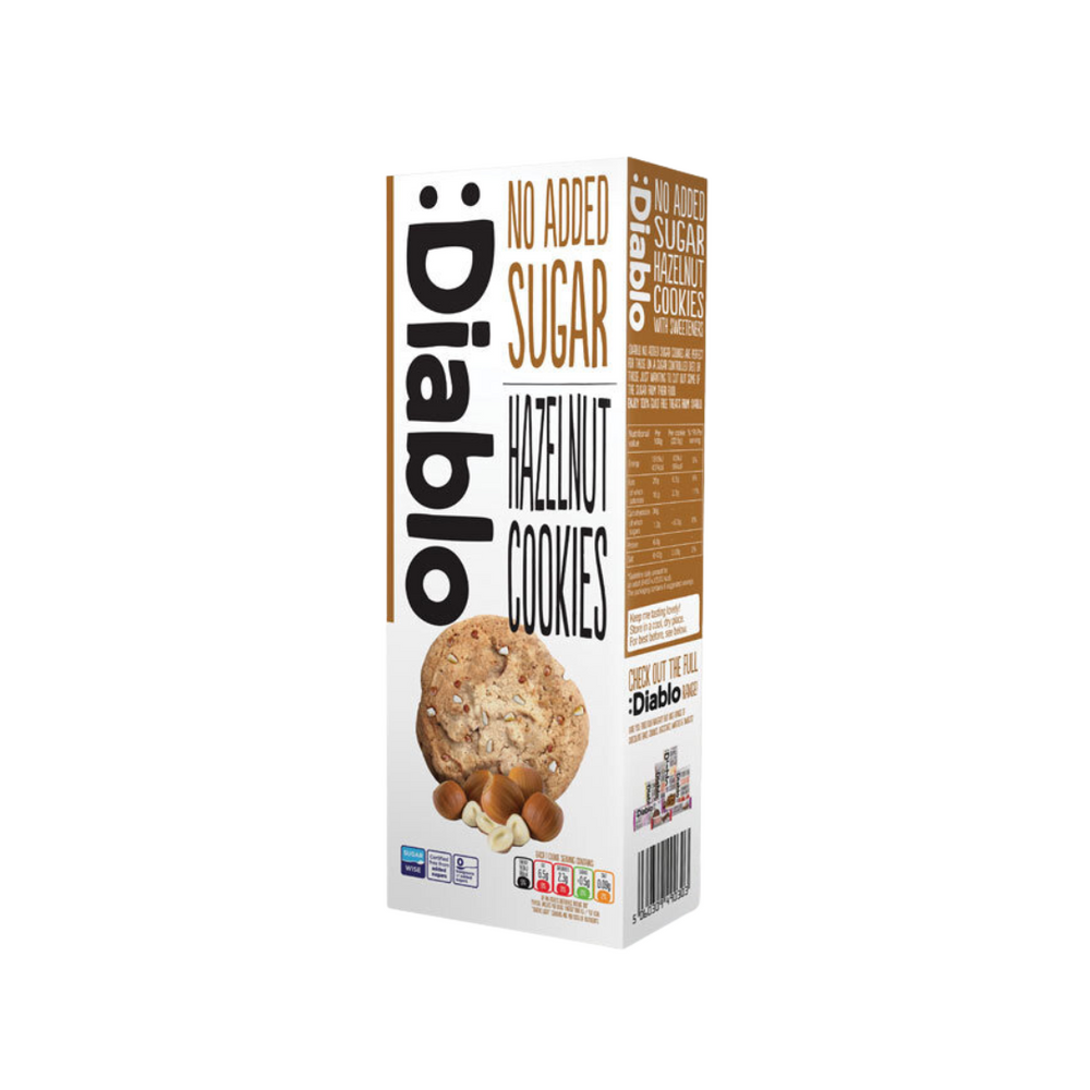 Diablo - Cookies Hazelnut Nas 135Gr (12/Carton)