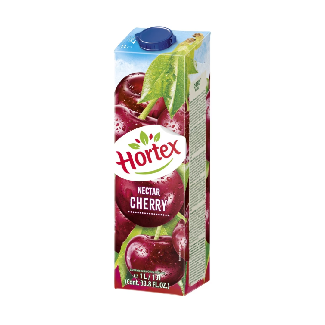 Hortex - Cherry Nectar Juice 1000Ml (6/Carton) – Tasty Snack Indonesia