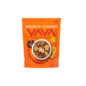 Yava - Granola with Cashews Chocolate Banana 200Gr (10/Carton)