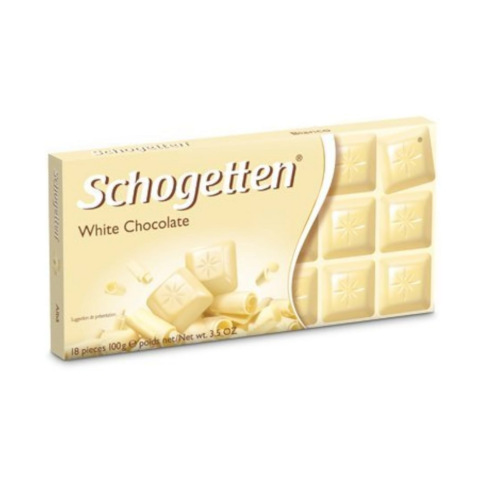 Schogetten White Chocolate 100gr (15/carton)