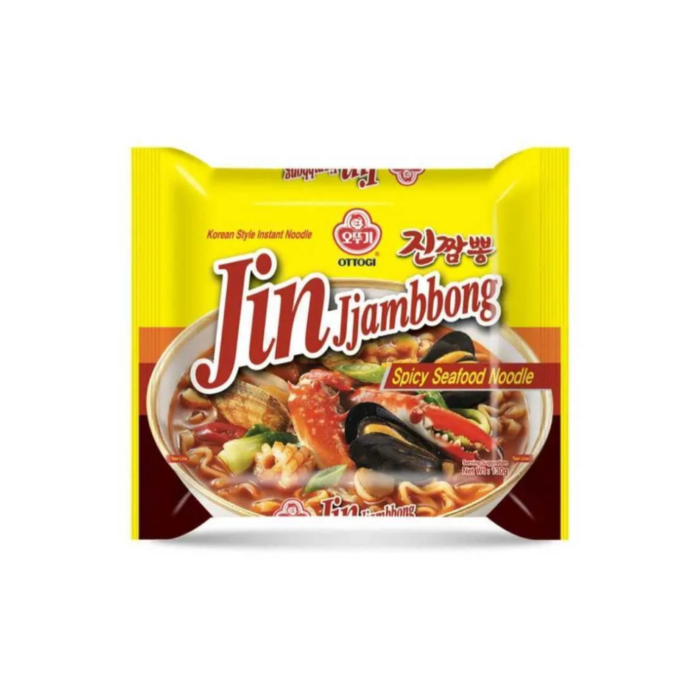 Ottogi - Jin Jjambbong Ramen 130Gr (20/Carton)