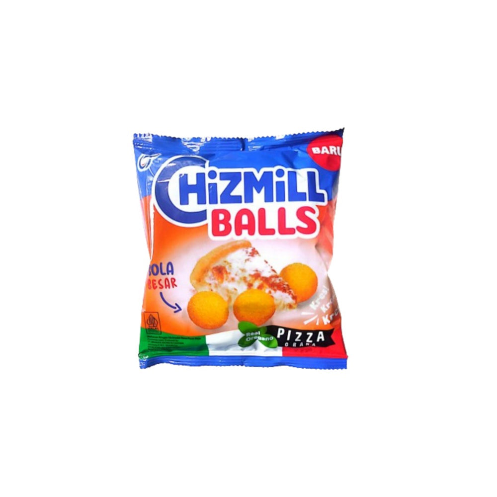 Chizmill - Balls Pizza 16Gr (60/Carton)