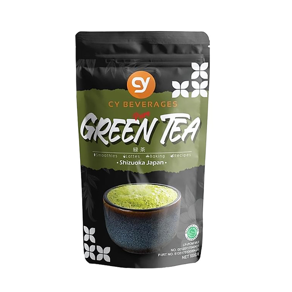 CY - Pure Green Tea Powder 100Gr (24/Carton)