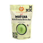 CY - Matcha + Roasted Brown Rice Pure Powder 100Gr (24/Carton)