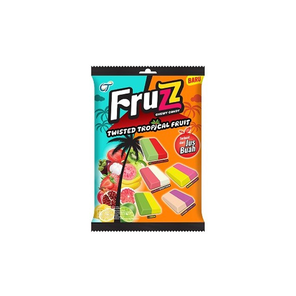 Fruzz - Twisted Tropical Fruit 100Gr (30/Carton)