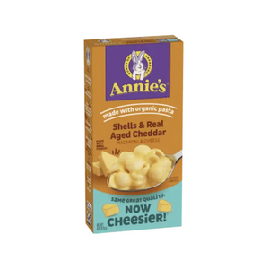 Annie's - Shells & Real Aged Cheddar 170Gr (12/Carton)