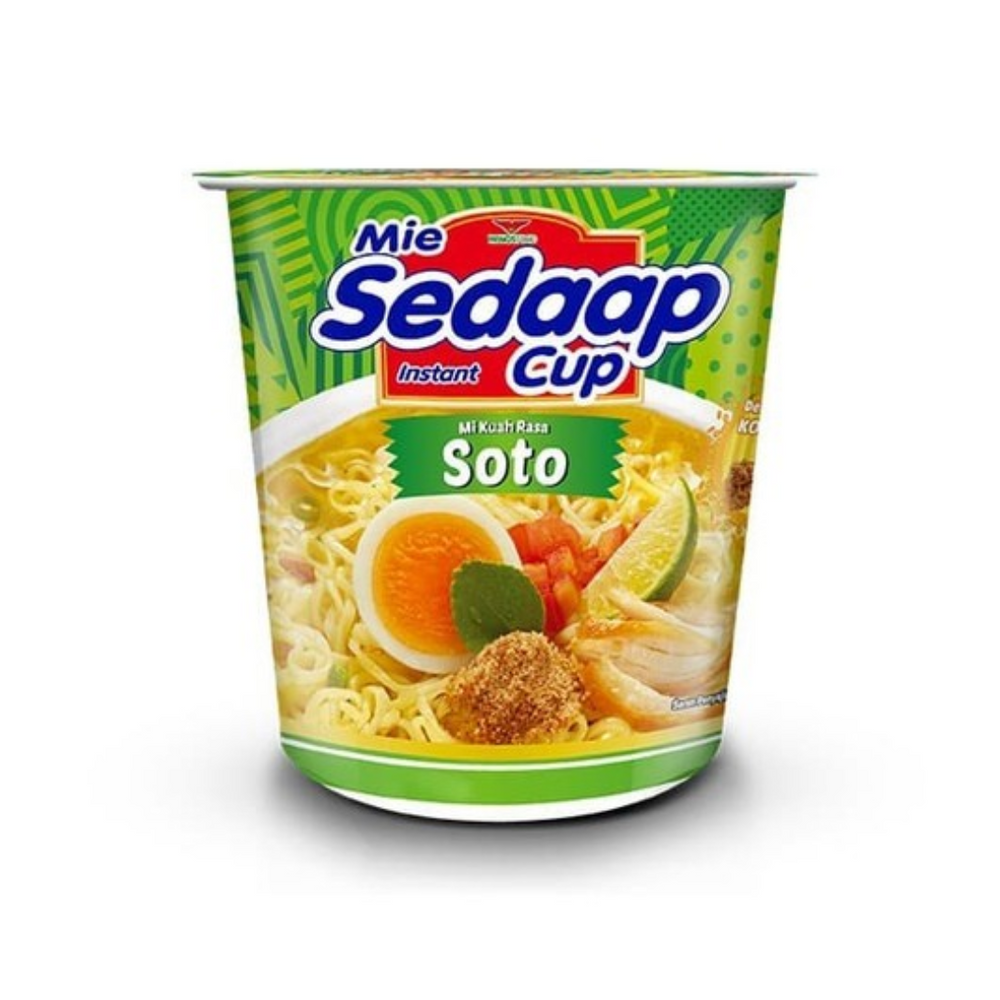 Mie Sedaap Cup - Soto 81Gr (12/Carton)